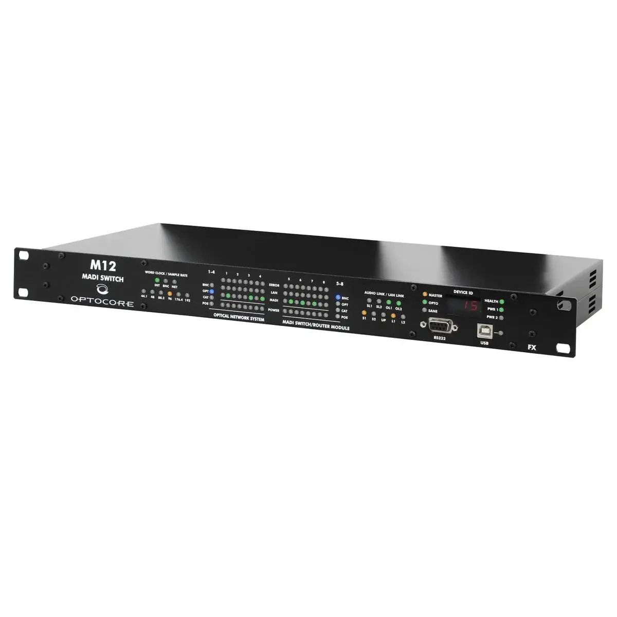 Optocore M12-OPT- 8 Optical MADI to Optocore Ring - SC ONLY