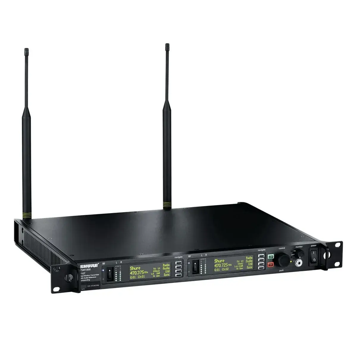Shure P10T PSM 1000 Trasmettitore 2ch J8E (554-626 MHz)